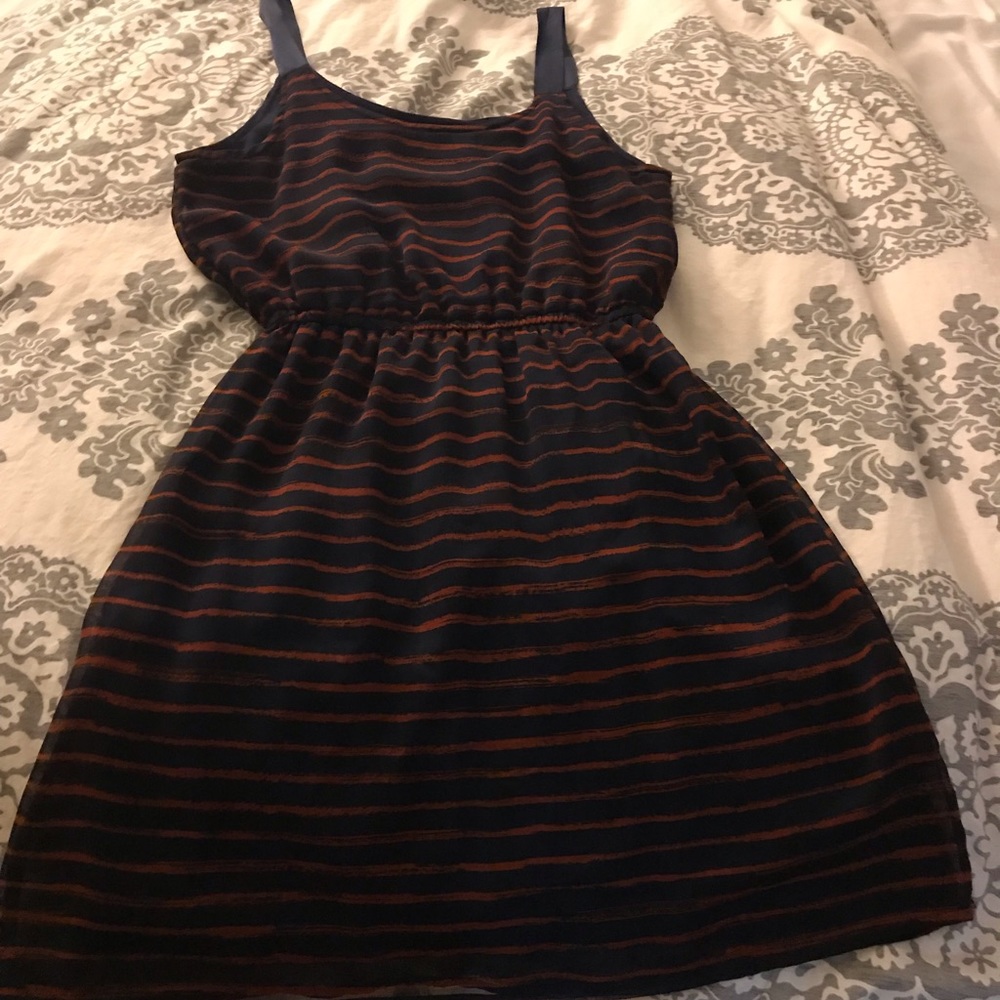 Cute blue and orange Summer dress from Target!
